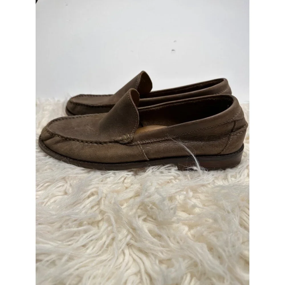 Clarks Shoes Mens 12 M Loafer Leather Men 61767 Slip on Casual Brown‎ Comfort